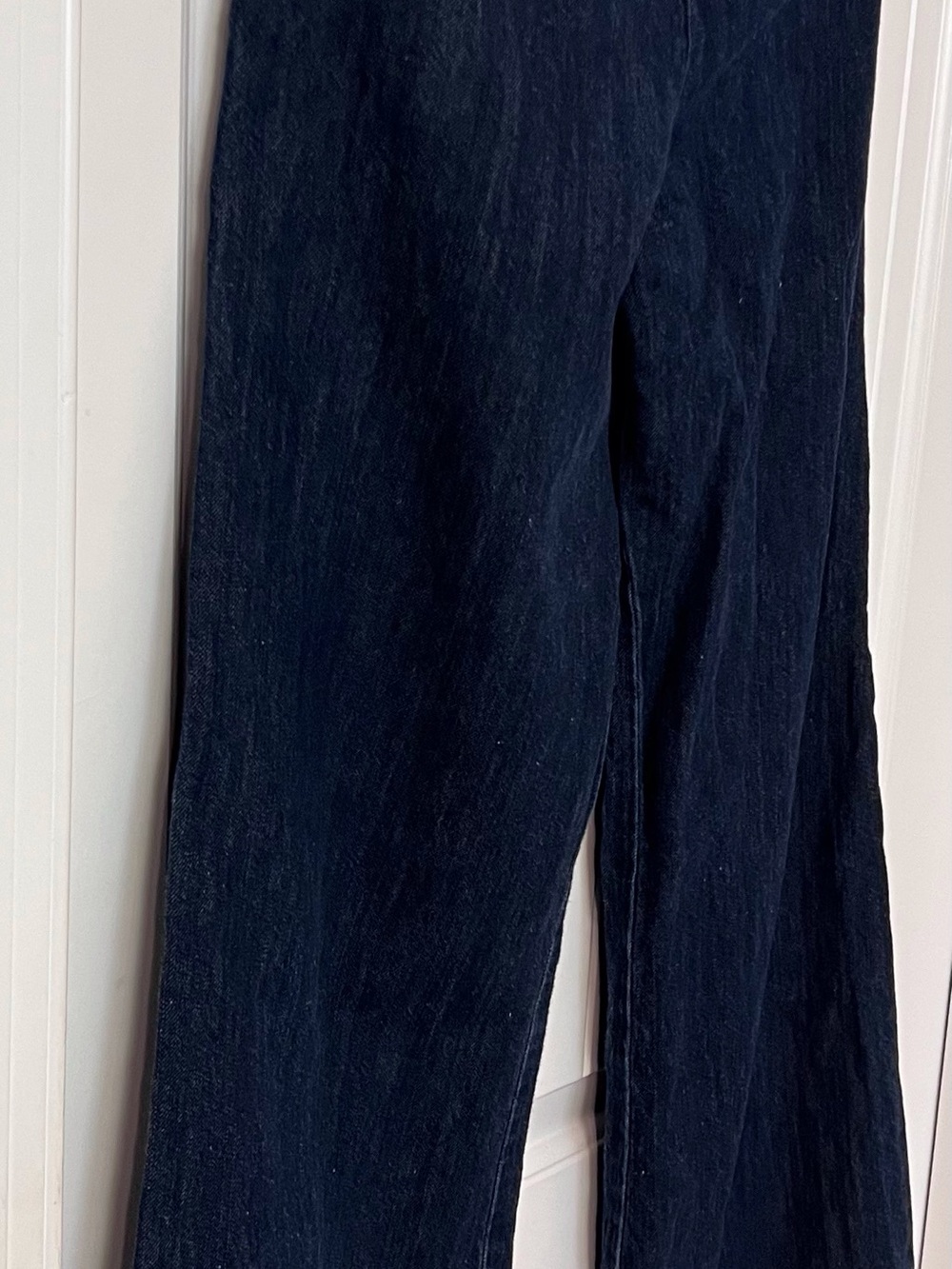 J Brand Dark Indigo Wide Leg Trouser style Jeans - Picture 8 of 9